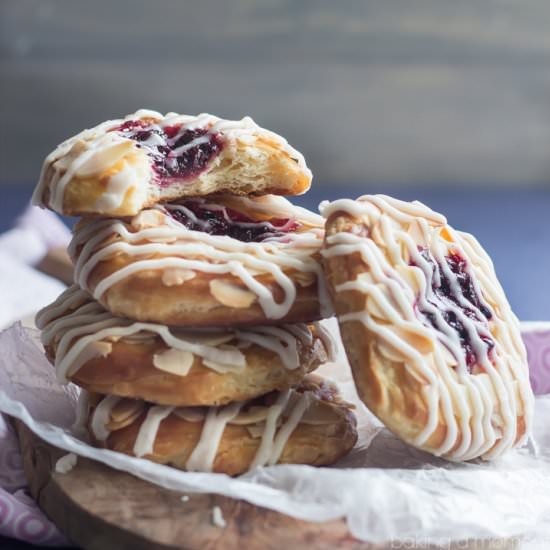 Blackberry Ginger Danish