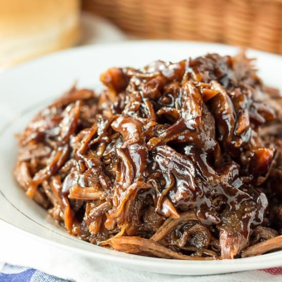 Honey Balsamic Pulled Pork