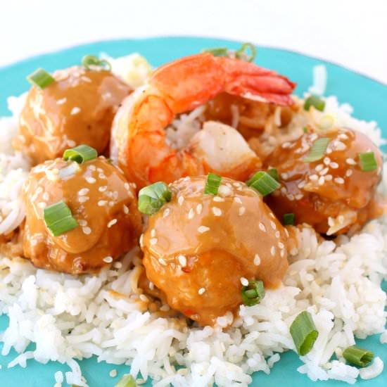 Thai Shrimp Meatballs