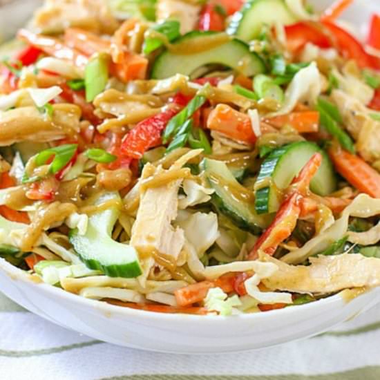 Crunchy Chicken Thai Salad