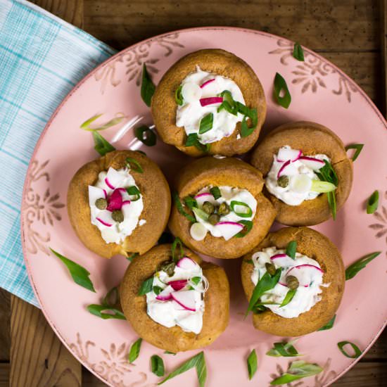 Salmon Popovers
