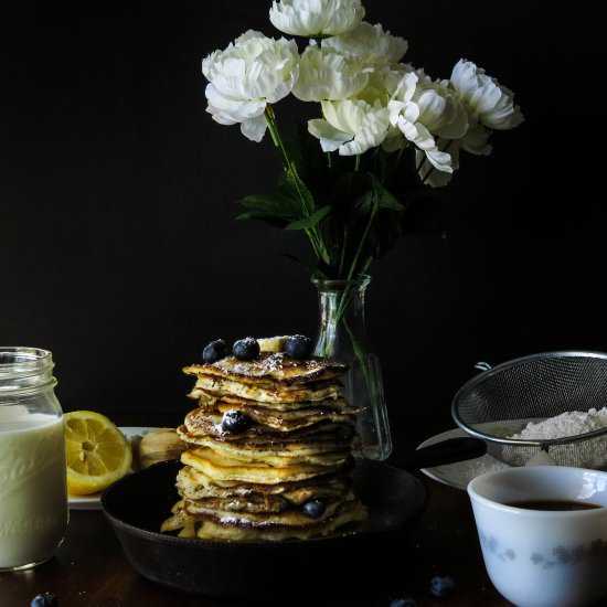 Lemon & Poppy Seed Pancakes