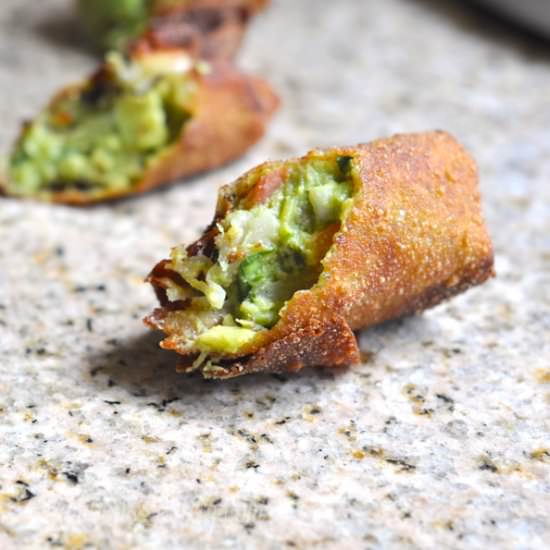 Guacamole Egg Rolls