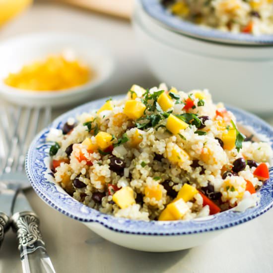 Mango Quinoa Salad