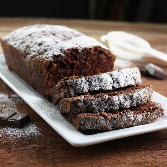Double Chocolate Zucchini Loaf