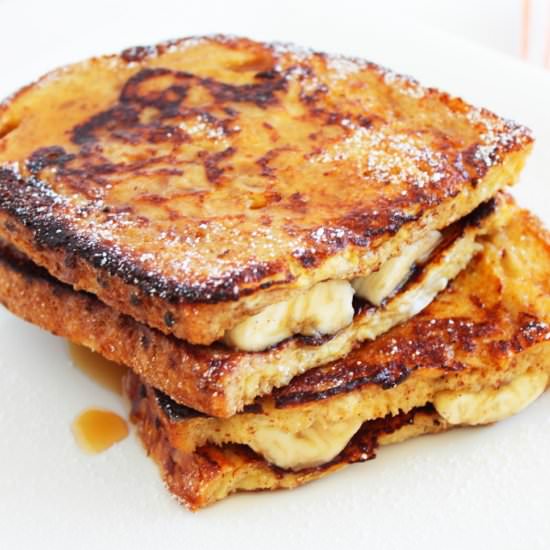 Banana French Toast Sandwiches