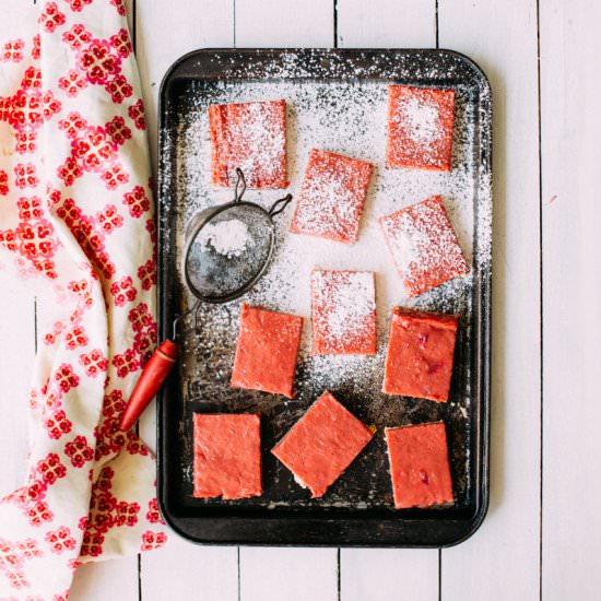 Rhubarb Bars