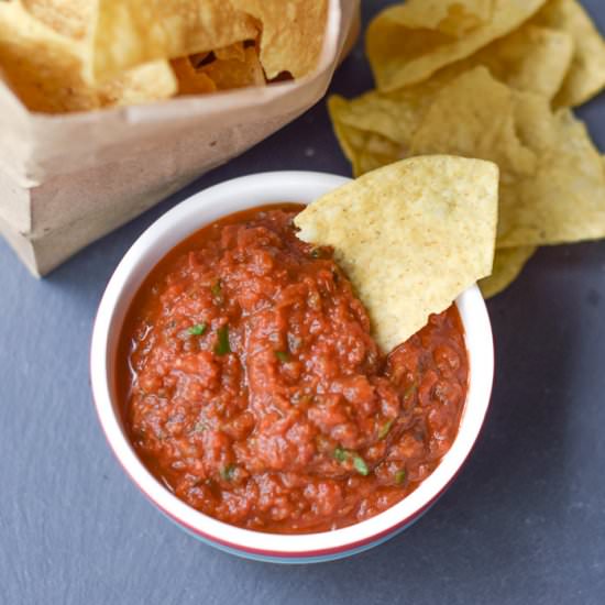Roasted Tomato Salsa