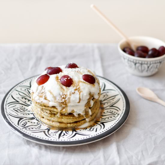 Oat and Chia Seeds Pancakes