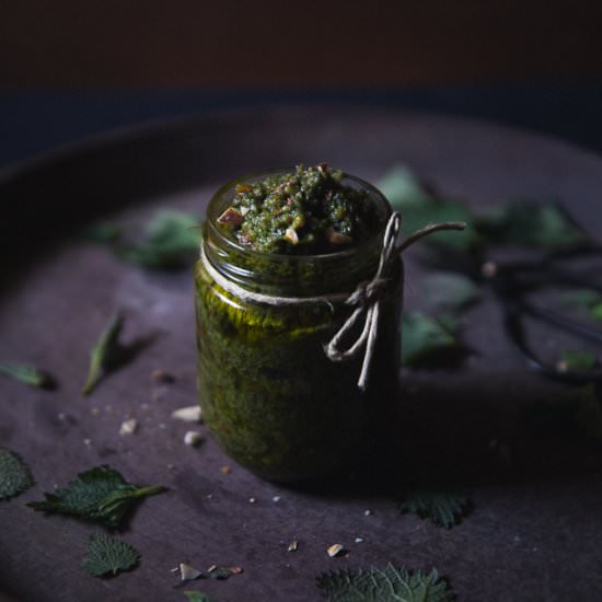 Nettle & Almond Pesto