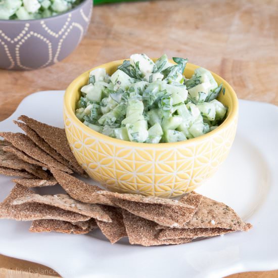 Cucumber and Feta Salad