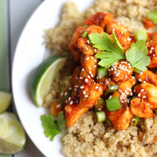 Gluten-Free Sriracha Lime Chicken