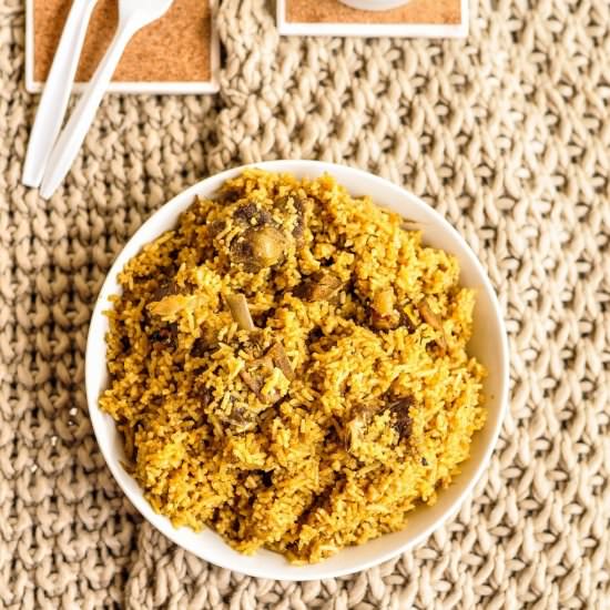 Mutton Briyani-Thalapakattu Style