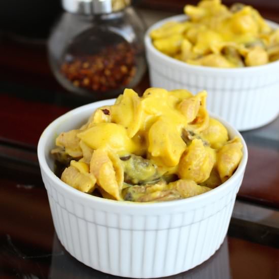 Low-Fat Vegan Mac & Cheese (GF)
