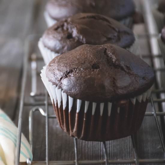 Double Chocolate Muffins