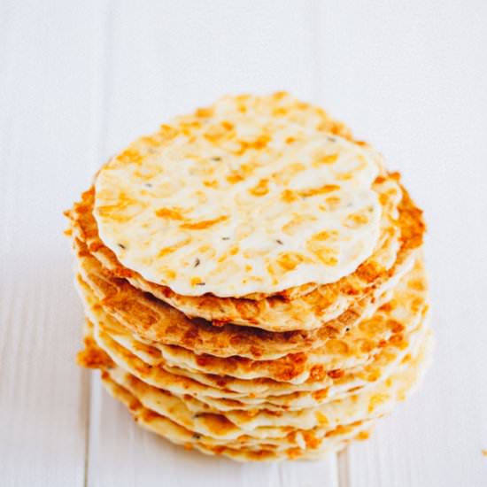Salty Cheesy Waffles