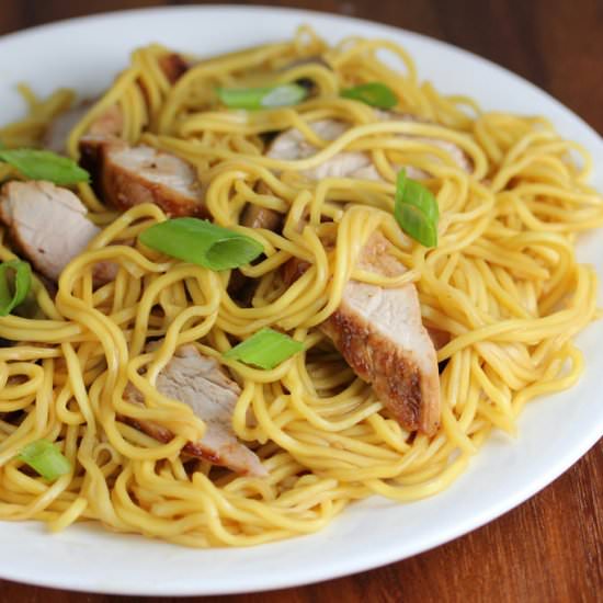 Roast Pork Lo Mein