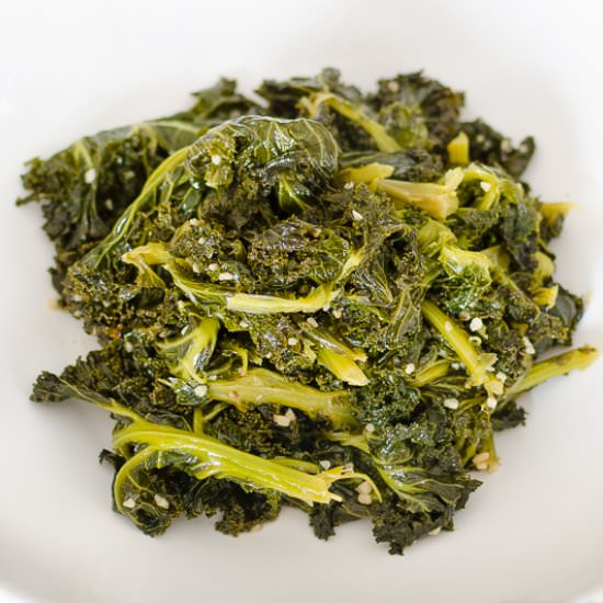 Kale Greens and Garlic