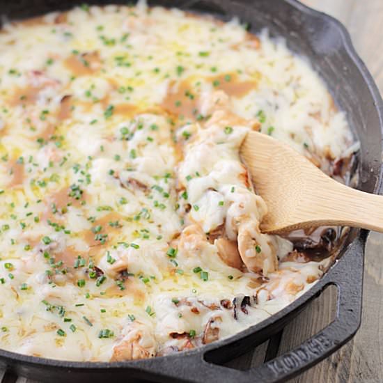 Chicken and Swiss Skillet