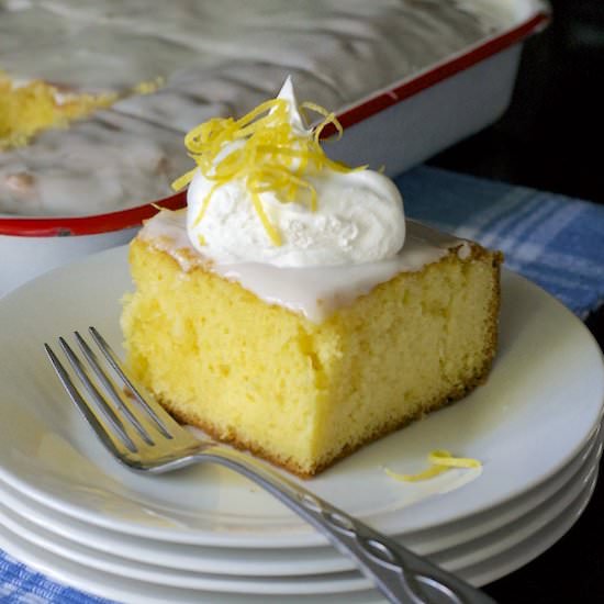 Lemon Ice Box Cake