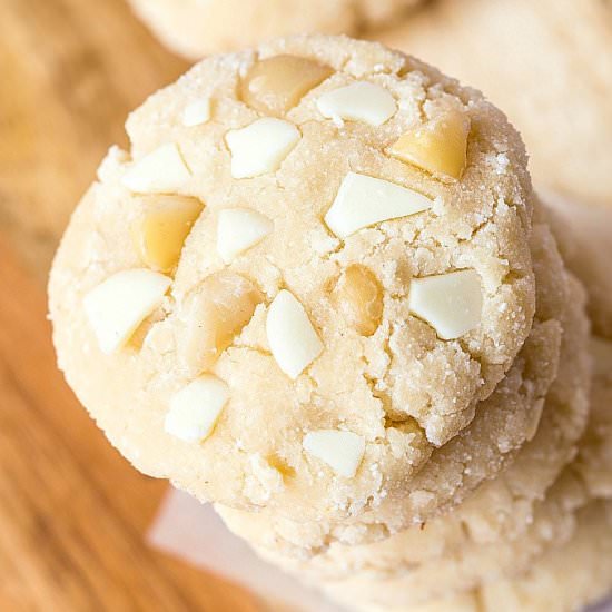 No Bake White Chocolate Cookies