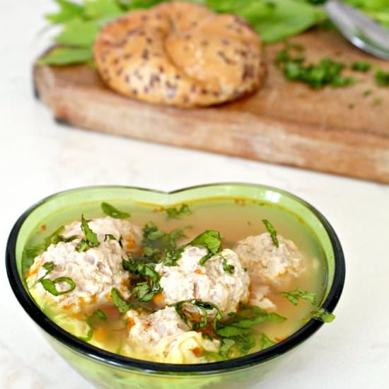 Sour Meatballs broth recipe