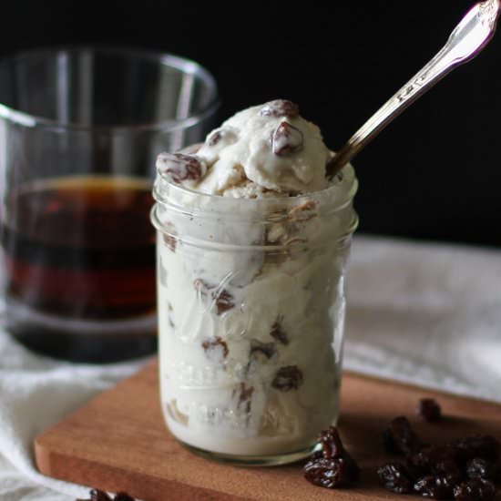 Rum Raisin Coconut Milk Ice Cream