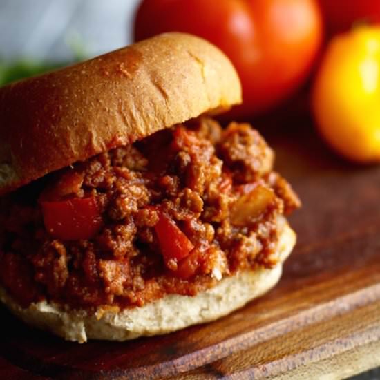 Clean Eating Sloppy Joe’s