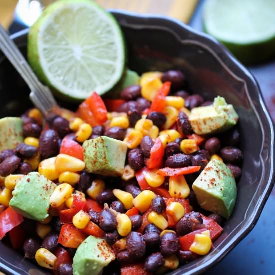 Southwest Lime Corn Salad
