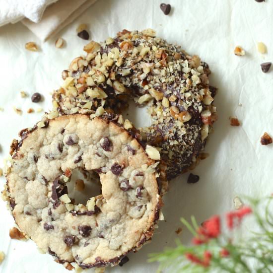 Donut Shaped Chocolate Chip Cookies