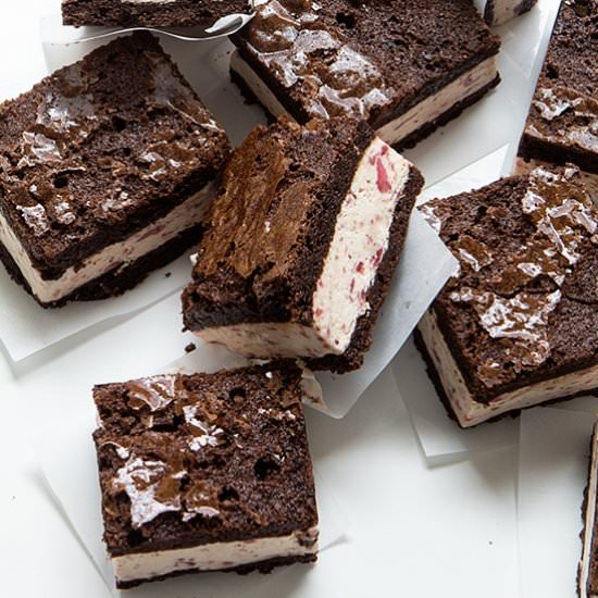 Strawberry Ice Cream Sandwich