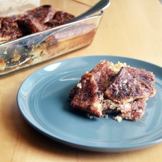 Nutella French Toast Pudding