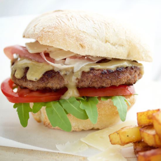 Italian Style Marsala Burger