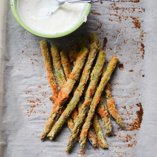 Baked Asparagus Fries