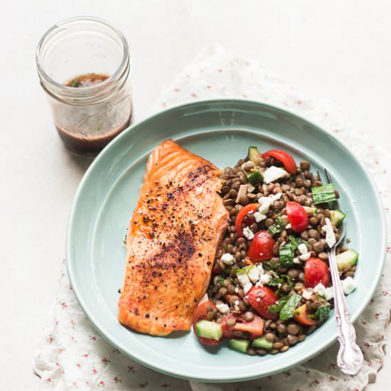 Mediterranean Lentil Salad