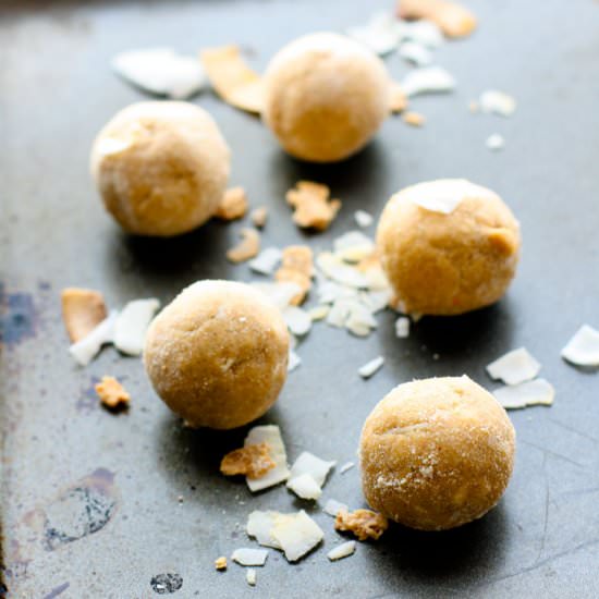 Coconut Cream Peanut Butter Bites