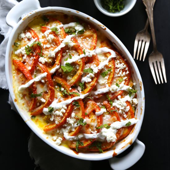 Chicken Shawarma Gratin