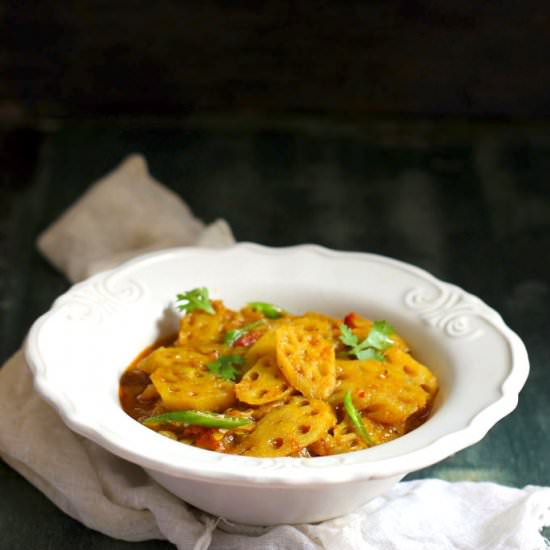 Kamal Kakdi Ki Sabzi
