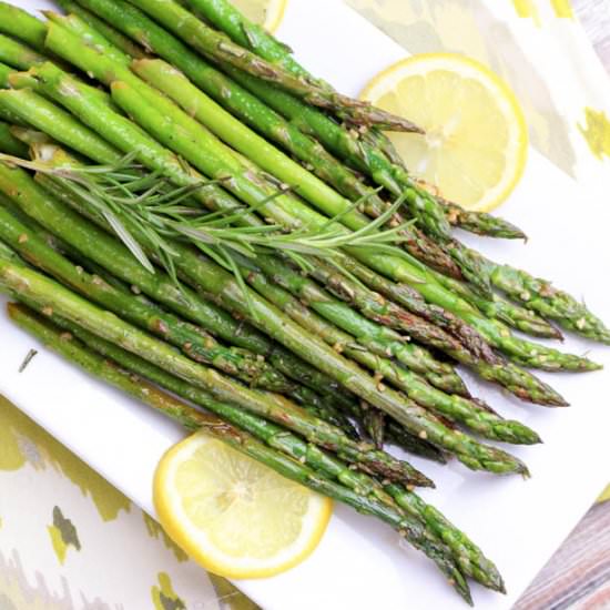 Rosemary Lemon Asparagus