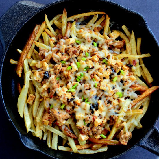 Mapo Tofu Cheese Fries