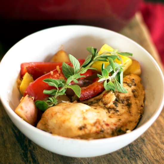 Spicy Bahamian Chicken (1 Pot)