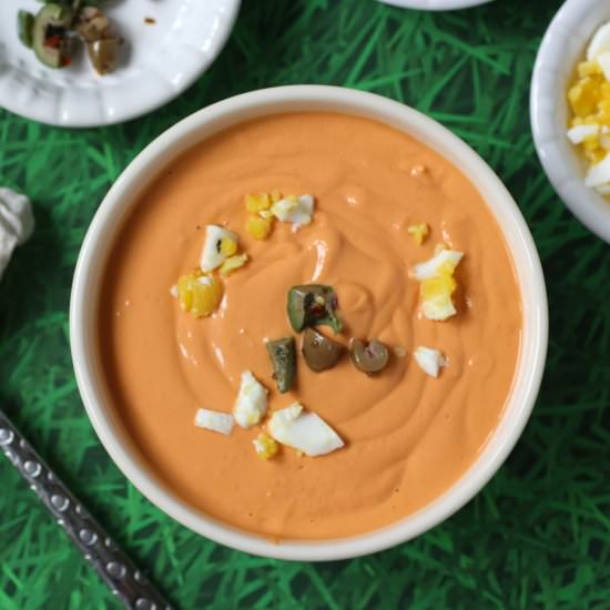Cold And Creamy Spanish Tomato Soup
