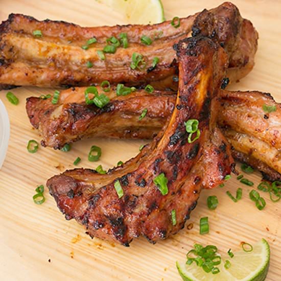 Honey Garlic Ginger Baby Back Ribs