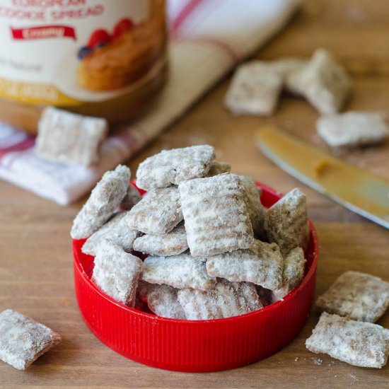 Biscoff (Cookie Butter) Puppy Chow