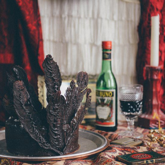 Flapper Inspired Chocolate Cake