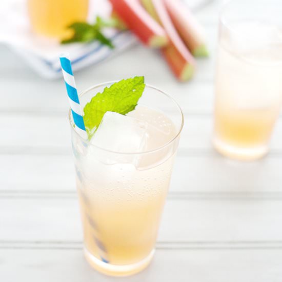 Rhubarb Shrub