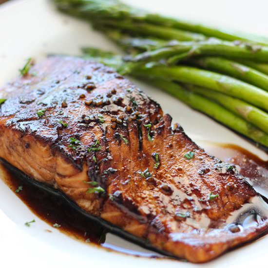 Balsamic Glazed Salmon