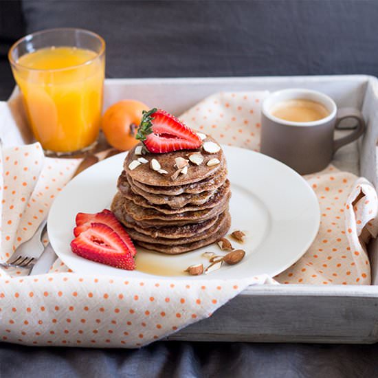 Gluten-free buckwheat pancakes