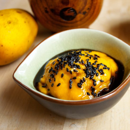 Mango ice cream