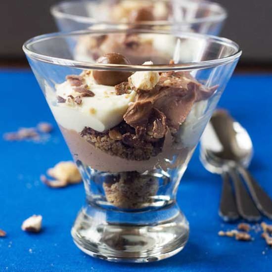 Chocolate Malt Cheesecake